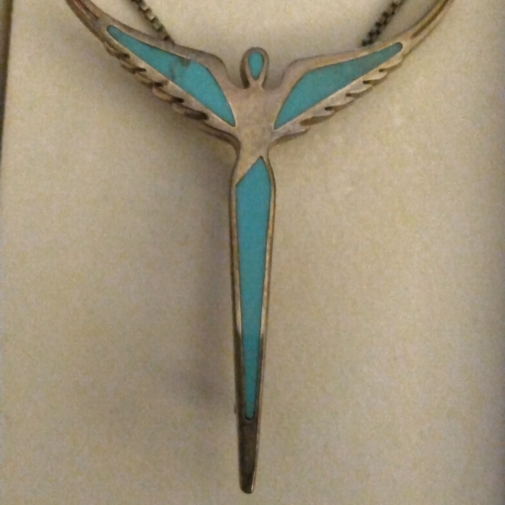 Lavaggi Angels of Reconciliation Pendant - Pin with chain 925